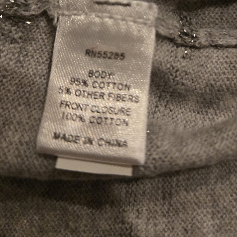 Silver Striped Cardigan - Picture 4 of 7